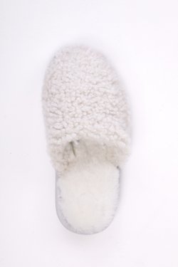 домашние тапочки из овчины