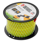 Леска для триммера круглая, 2,4мм х 192м, на DIN катушке FLEX CORD Denzel