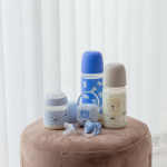 Набор физиологических пустышек Suavinex Wild синий, 6-18 мес