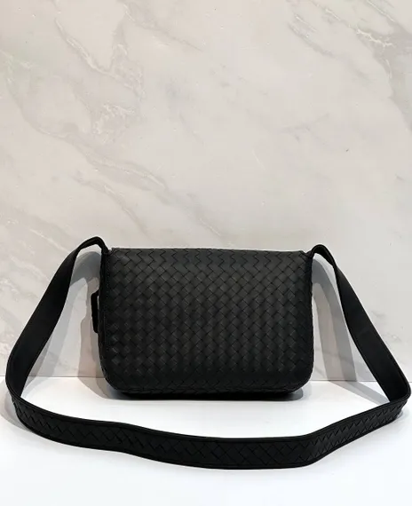 Сумка через плечо Bottega Venetta, чёрный