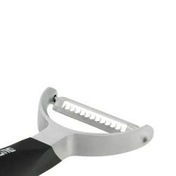 Microplane Горизонтальная овощечистка Y julienne черная