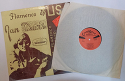 Винтажная виниловая пластинка LP Jan Davis And The Flamenco Boogie Band Flamenco USA (USA 1972)