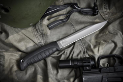 Туристический нож Таран X70CrMo15 Полированный Эластрон