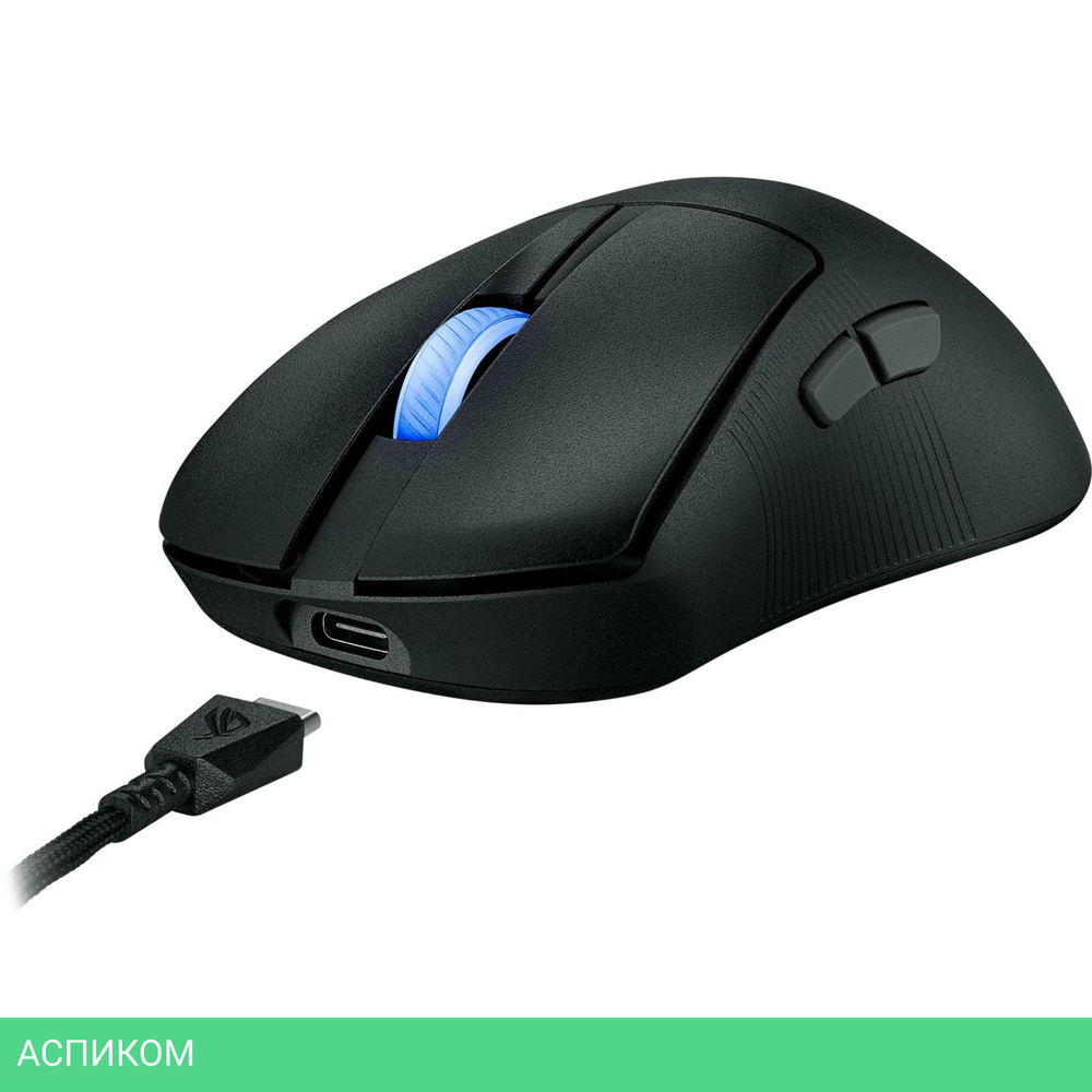 Мышь Asus P714 ROG Keris II WL Ace Black (90MP03N0-BMUA00)