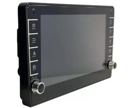 Магнитола в 9" рамку с 8,7" экраном, кнопками и крутилками - Carmedia OL-9015 QLed, Android 12, TS10, CarPlay, SIM-слот