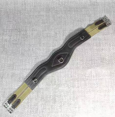 Подпруга конкурная анатомическая с резинками с двух сторон BROWN