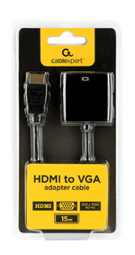 Переходник HDMI-VGA Cablexpert A-HDMI-VGA-04