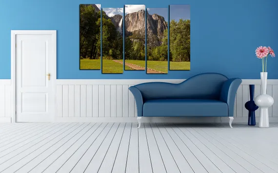 Модульная картина "Йосемитский национальный парк"