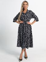 Платье Доминанта (черное/кошки) П15359-16М LT Collection