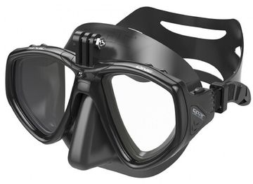 Маска Seac One Pro с креплением камеры GoPro черная
