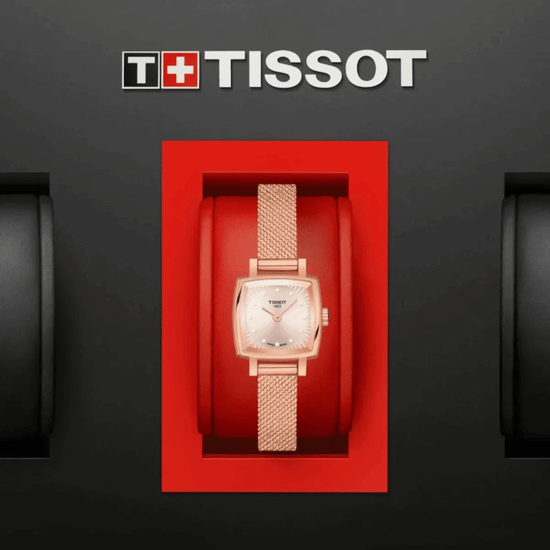 Tissot T058.109.33.456.00 женские часы колекция Lovely Square in a box