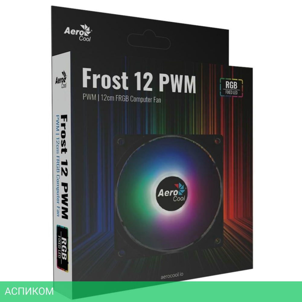 Кулер для корпуса Aerocool Frost 12 PWM FRGB (ACF3-FS01110.11)