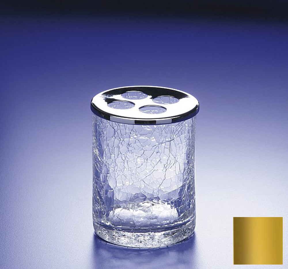 Стакан для зубных щеток Windisch 83125O Cracked Crystal Испания
