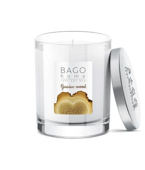Гваяковое дерево, ароматическая свеча, Bago home