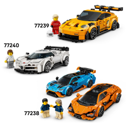 LEGO Speed Champions - Спортивный автомобиль Dodge Challenger SRT Hellcat 77237