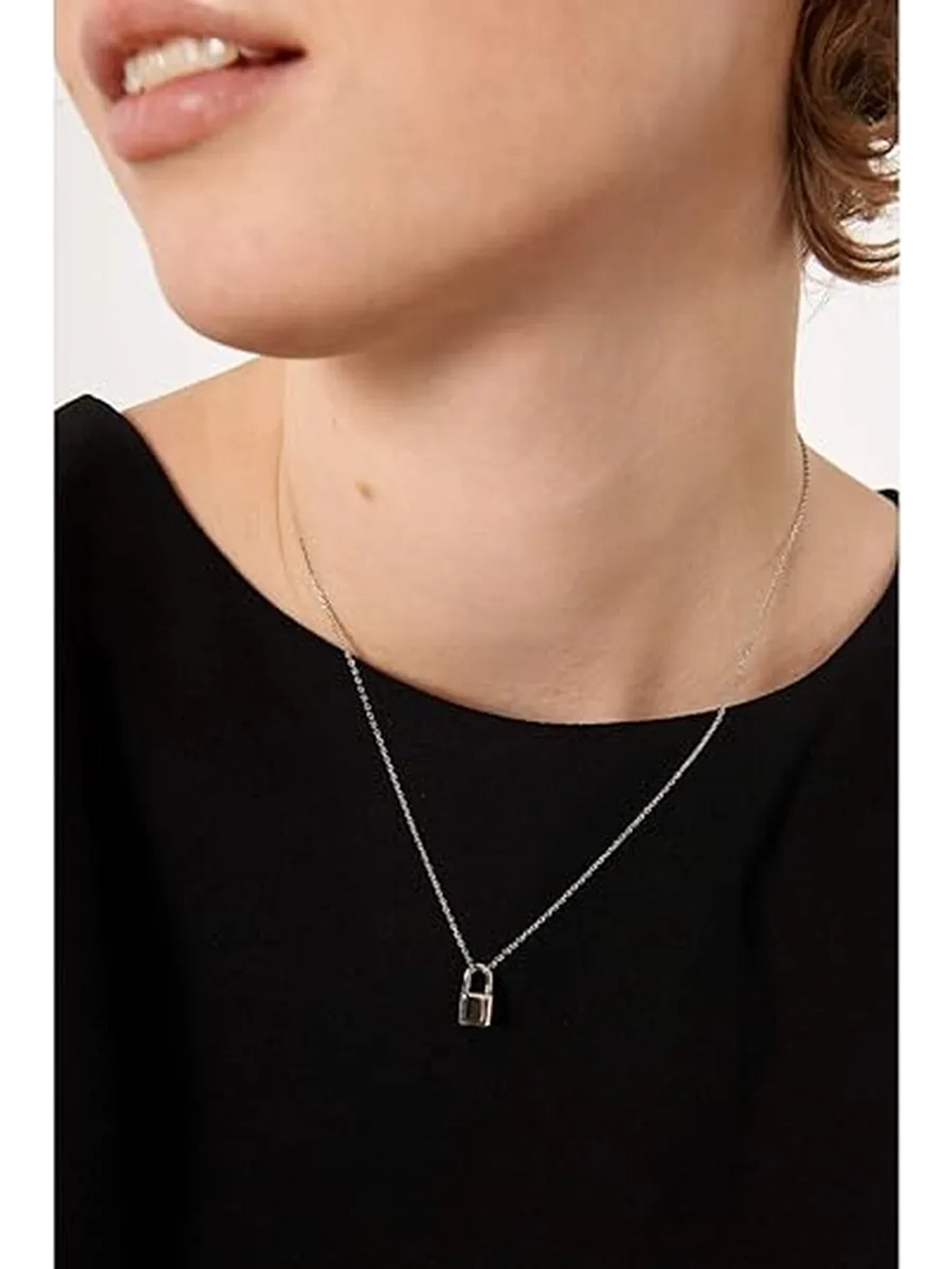 Колье Bond Серебро 925 пробы пробы покрытое родием