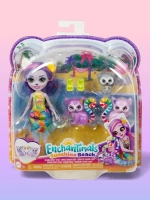 Набор Энчантималс Семья Лемуров HRX86