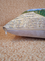 Декоративный гобеленовый чехол для интерьерной подушки Вьюнок 34*34