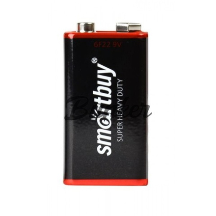 Элем. пит. соль 6F22-1S Smartbuy (10/400) (SBBZ-9V01S)