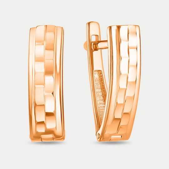 Серьги золотые