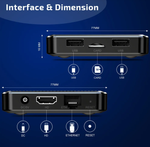 Smart TV Box Super Q98Pro 2GB+16GB Android 11