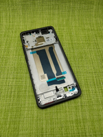 Poco X7 Pro (2412DPC0AG) - рамка дисплея + Проклейка дисплея + шлейф кнопок + кнопки громкости и включения (корпус) (ORIG)