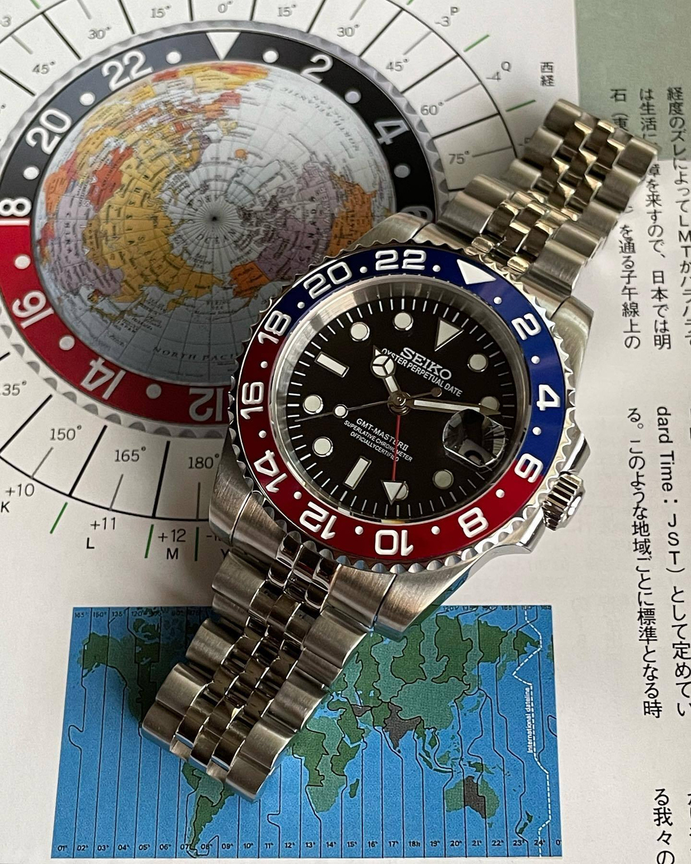 Seiko Mod GMT