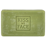 Kiss My Face, Кусковое мыло с оливковым маслом, без отдушек, 230 г (8 унций)