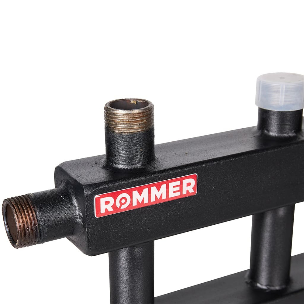 ROMMER RDG-0060-024025 ROMMER Коллектор (дублер компакт) с гидроразделителем на 2+2+1 контура  до 60 кВт