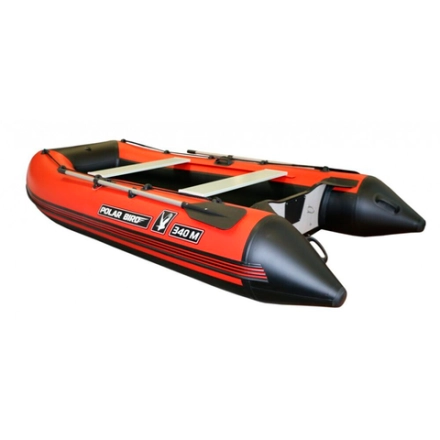 Лодка ПВХ (НДНД) Polar Bird PB-360M Merlin "Кречет" черно-красный