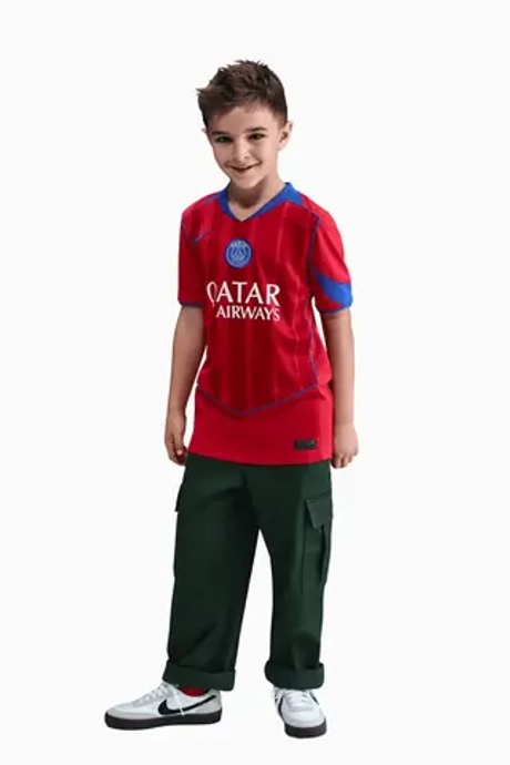 Футболка Nike PSG 25/26 3rd Stadium Junior - красный