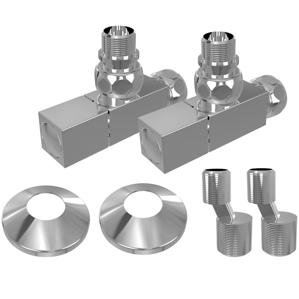 Комплект монтажный для п/с (вентиль квад LX855SCH0504 3/4"х1/2" г/ш 2шт,эксц 2шт,отраж 2шт) TERMINUS, шт