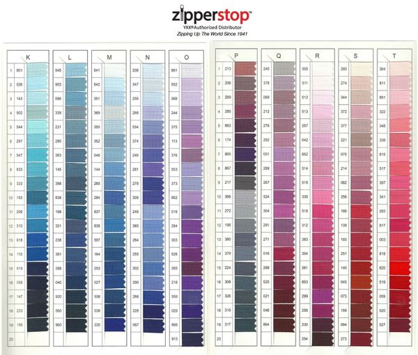 Молния спираль (витая) YKK Т3 (3 мм) 1 зам., н/раз., 20 см, цв. 529 изумруд, уп.10 шт