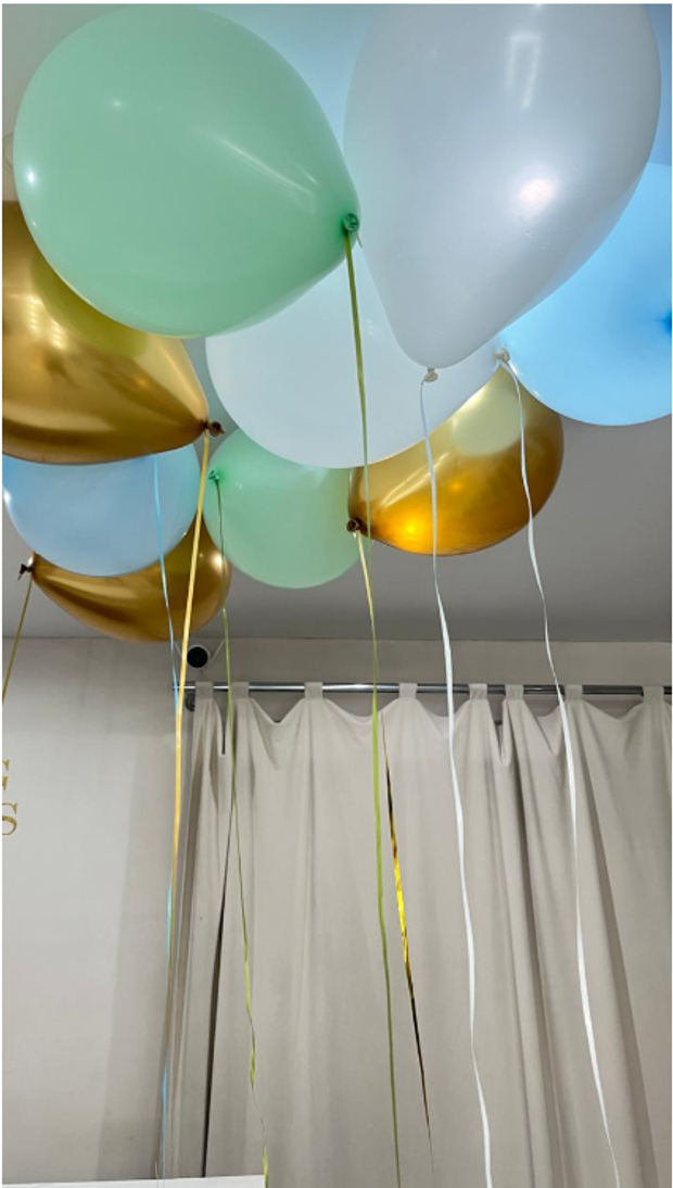 шары под потолок №79