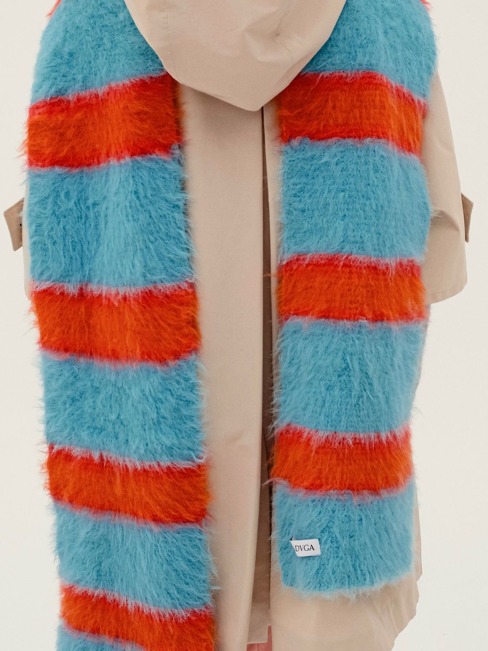 Вязаный шарф Для ярких особ