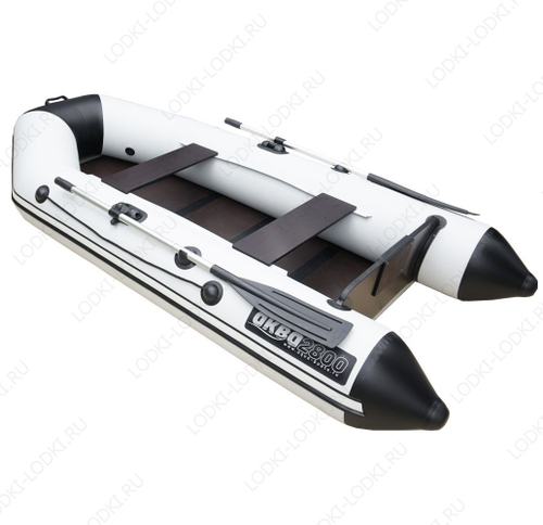 Аква-2800 серо-черная (лодка ПВХ под мотор)