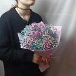 Букетик из разноцветных гипсофил