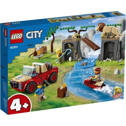 Конструктор LEGO City Wildlife Спасательный внедорожник для зверей 60301