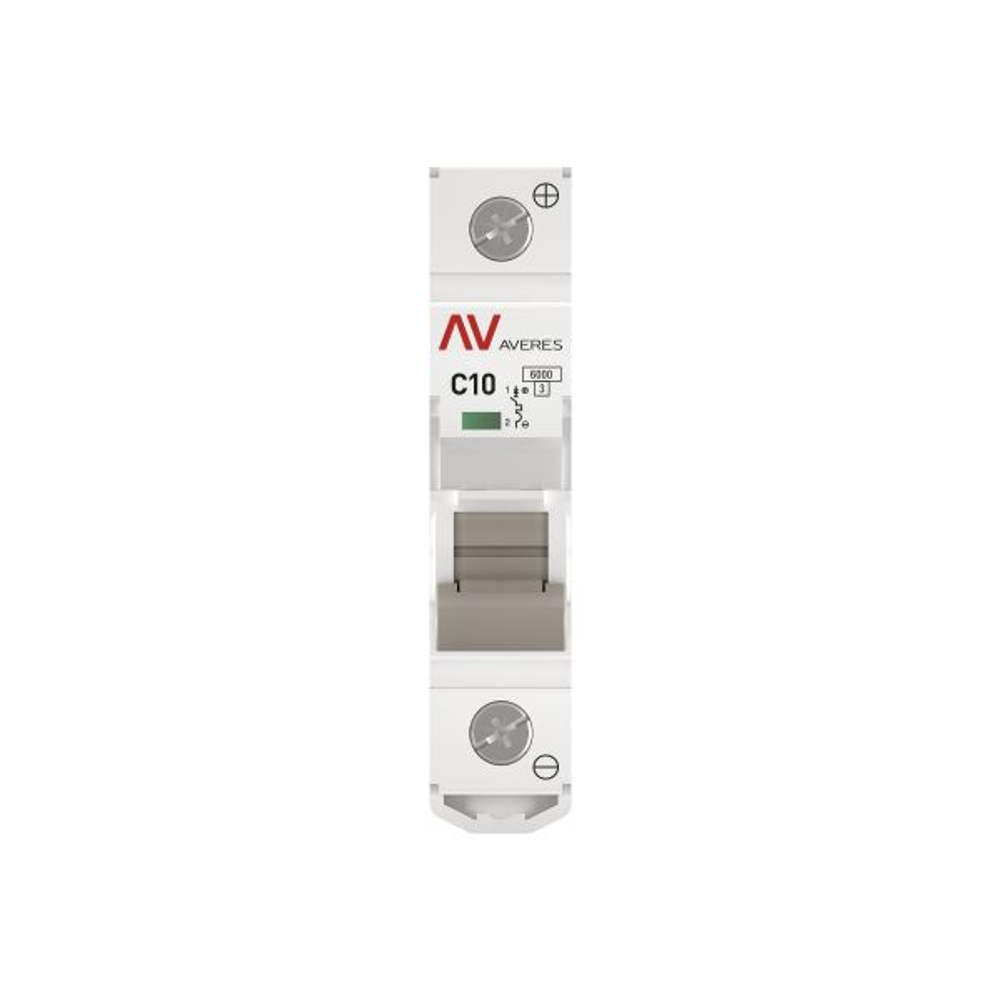Выключатель автоматический AV-6 DC 1P 10A (C) 6kA EKF AVERES