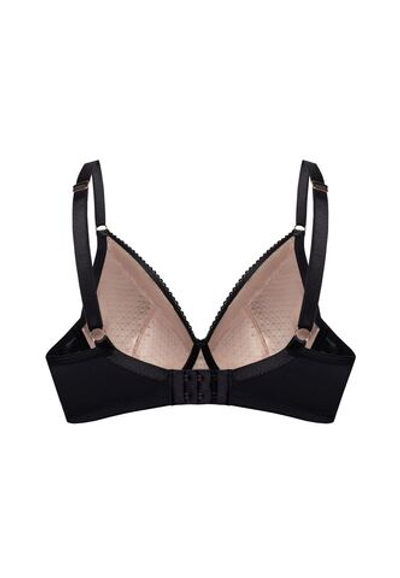 Бюстгальтер-бралетт Renee (Размер: 85E) (Цвет: черный с бежевым)