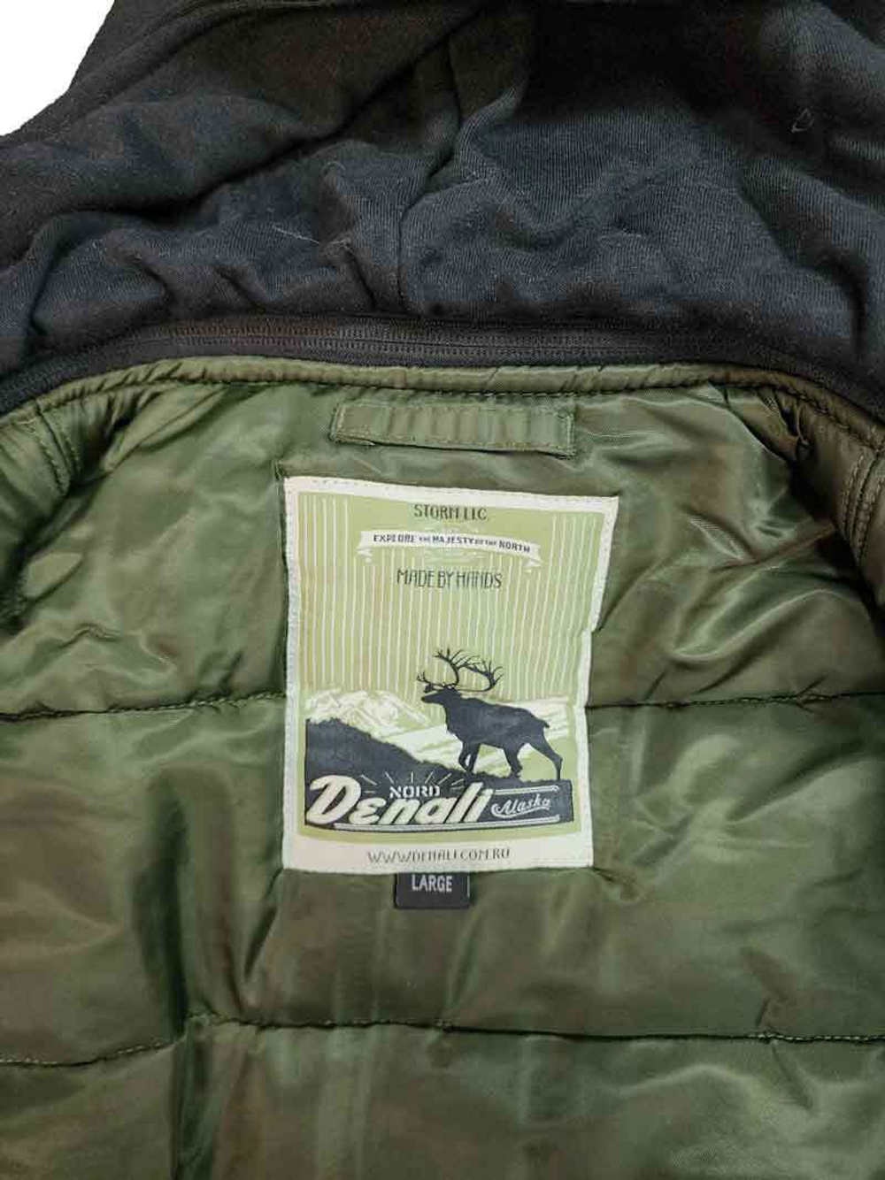 Denali MA-1 Hooded (т.зеленая - d.green)