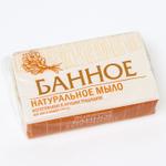 Туалетное мыло натуральное Банное 160г