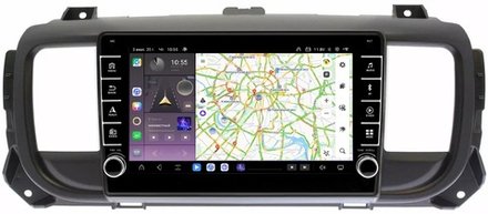 Магнитола для Peugeot Traveller/Expert, Citroen SpaceTourer/Jumpy, Opel Zafira Life/Vivaro - Carmedia OL-9934 (кнопки и крутилки) Android 13, TS20, 6+128Гб, CarPlay, 4G SIM-слот