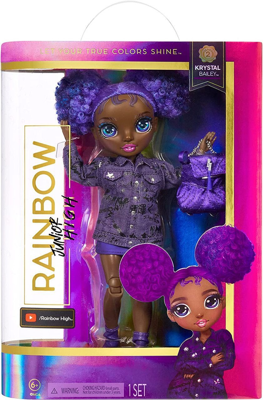 Rainbow High Jr.High Krystal Bailey 582984PEUC — коллекционная кукла