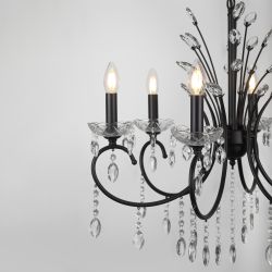 Люстра Rivoli Anamaria 2097-306 6 х Е14 40 Вт классика | Rivoli