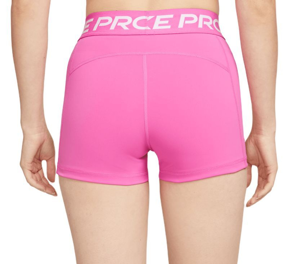 Женские Шорты теннисные Nike Pro 365 Short 3in - active fuchsia/white