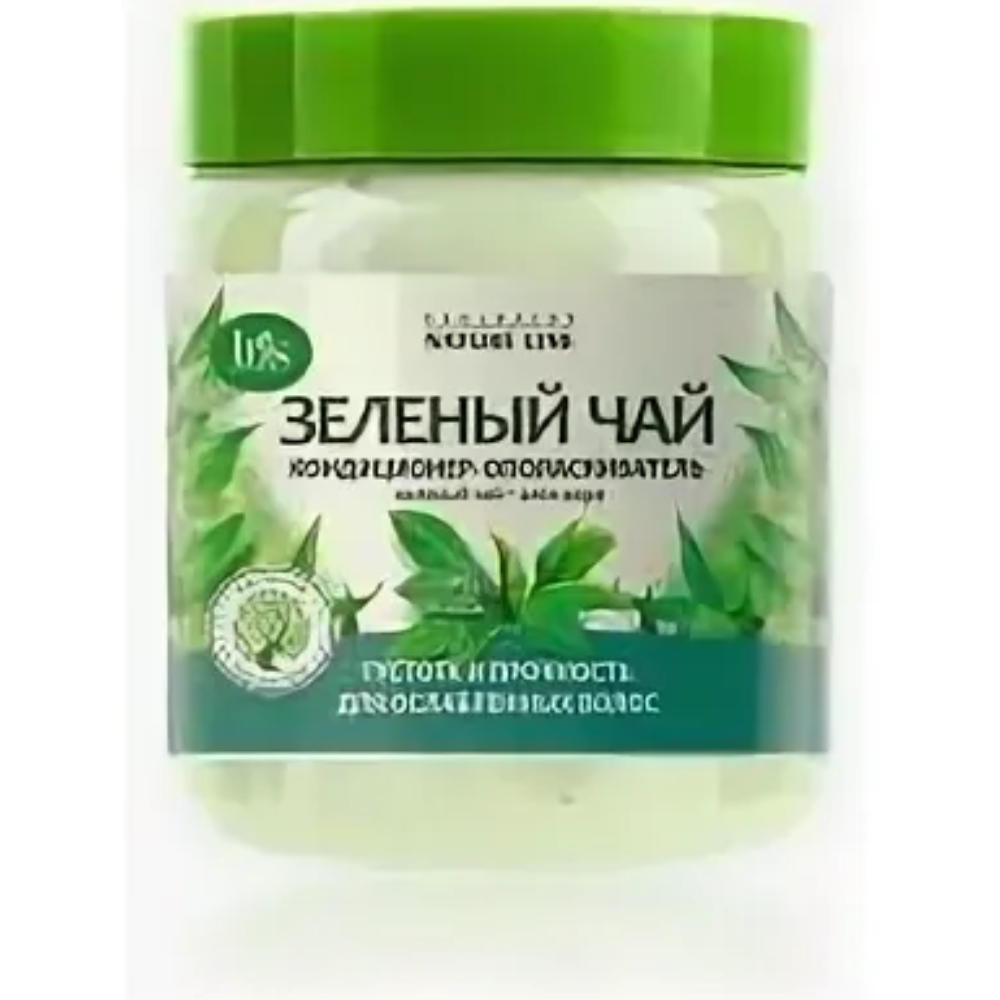 Кондиционер-Ополаскиватель Nature Line Зеленый Чай Густота и Прочность  500 мл