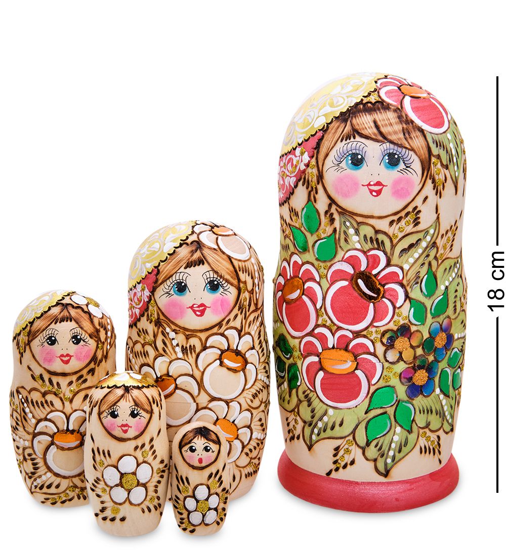 Народные промыслы МР-24/ 06-B Матрешка 5м «Ксюша»