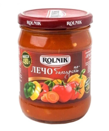 "Лечо По-болгарски" 420г. Рольник