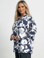 Жакет летний Фловерс (синий) Б15580-18М LT Collection